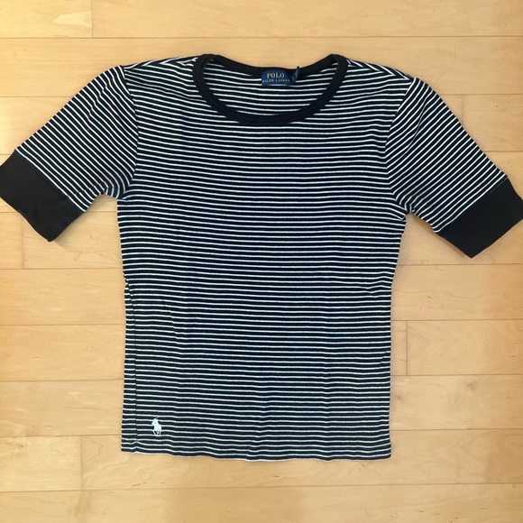 Striped Ralph Lauren Polo Shirt - Picture 1 of 4